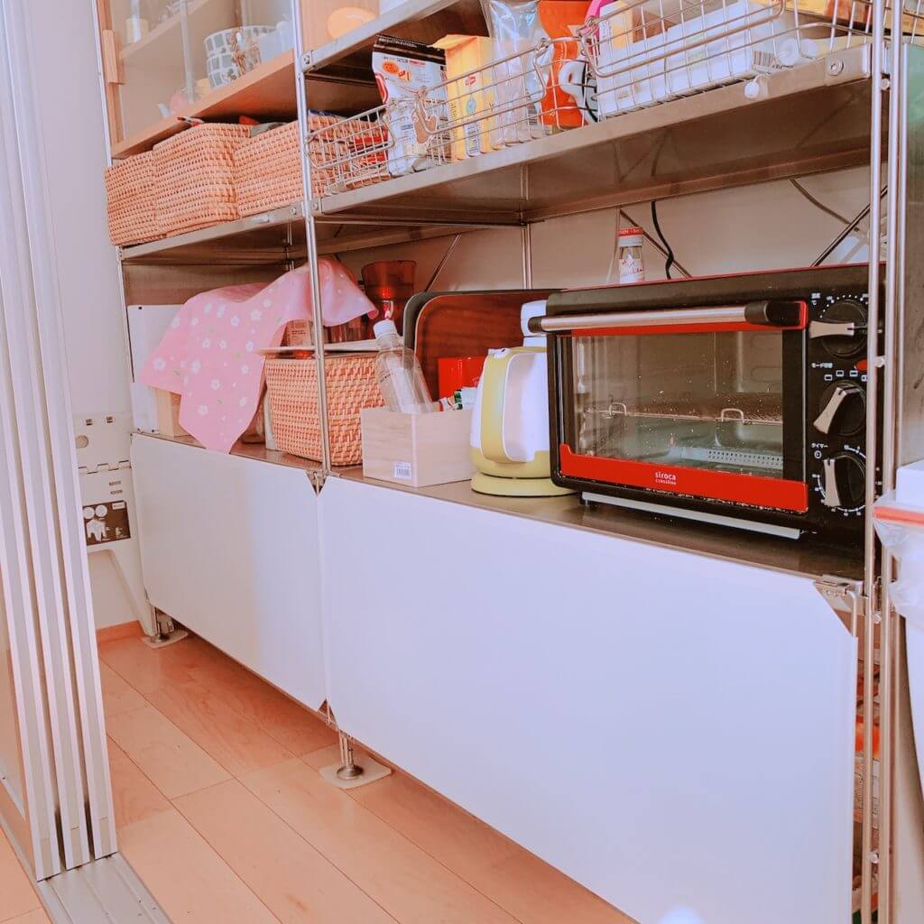 無印のユニットシェルフをキッチン食器棚で使う際のポイント【経験談 