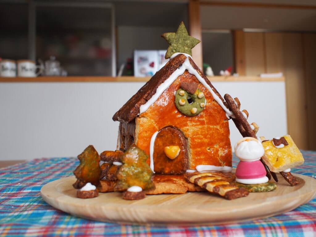 無印　木の家　ヘクセンハウス　お菓子　クリスマス　作り方