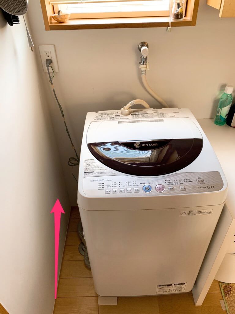 ドラム式洗濯機は狭くても置ける？失敗しない購入前の確認事項 | 無印 