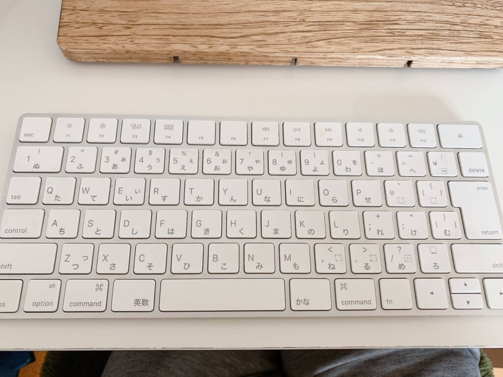 Mac純正のBluethoothキーボード
